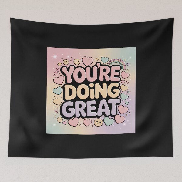 Item preview, You’re Doing Great | Kawaii Motivation Design  designed and sold by Shiwwa.
