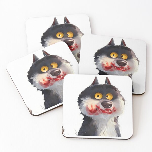 Item preview, Endearing Wolf – Emotional Illustration designed and sold by CAUSANOSTAL.