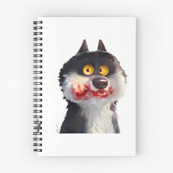 Item preview, Endearing Wolf – Emotional Illustration designed and sold by CAUSANOSTAL.