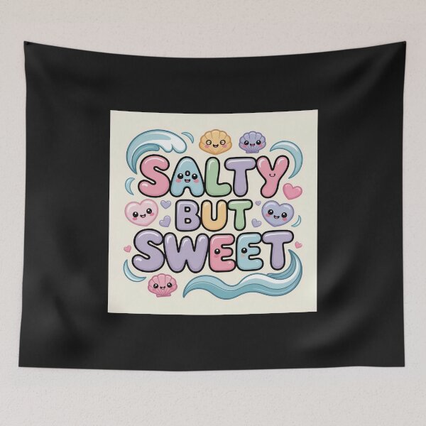 Item preview, Salty But Sweet | Cute Kawaii Sea Vibes  designed and sold by Shiwwa.