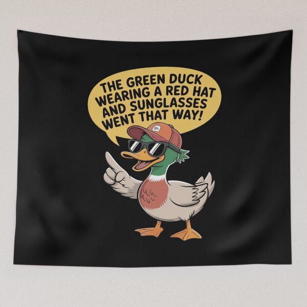 Item preview, The Green Duck Went That Way designed and sold by Libbysharts.