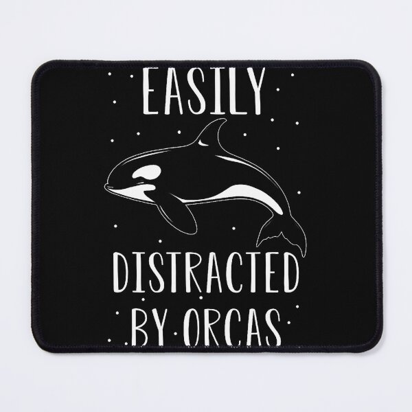 Item preview, Orca Whale Killer Whale Easily Distracted By Orcas designed and sold by markettathorn.