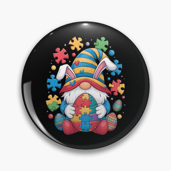 Item preview, Autism Easter Gnome Autism Awareness Easter Day Gnomes designed and sold by JonathalIngham.