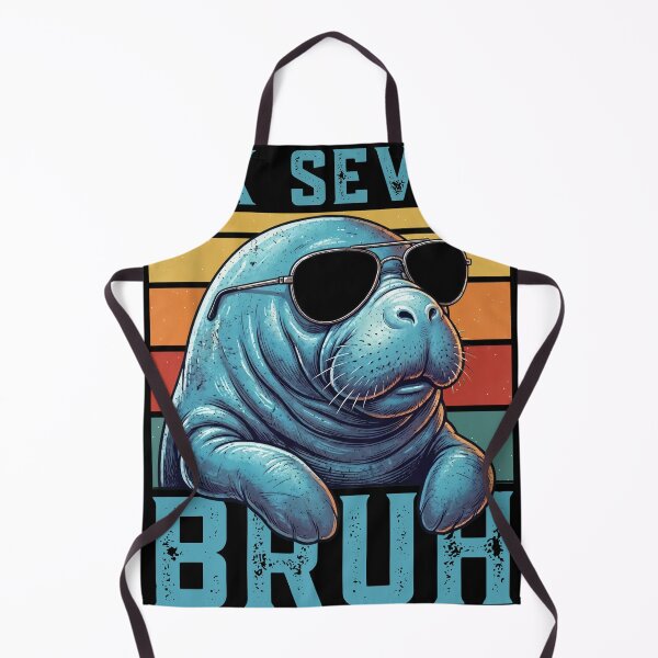Item preview, Six Seven Bruh 67 Meme | Funny Cool Manatee Sunglasses T-Shirt designed and sold by LashondaGreen89.