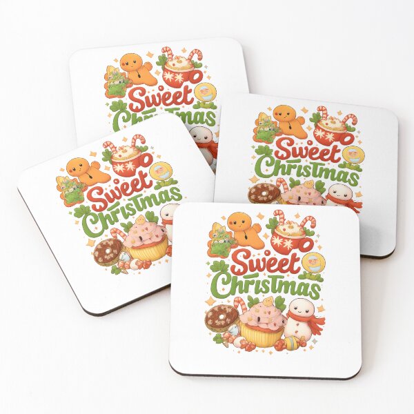 Item preview, Sweet Christmas – Cute Holiday Treats Illustration designed and sold by kimkosovo.