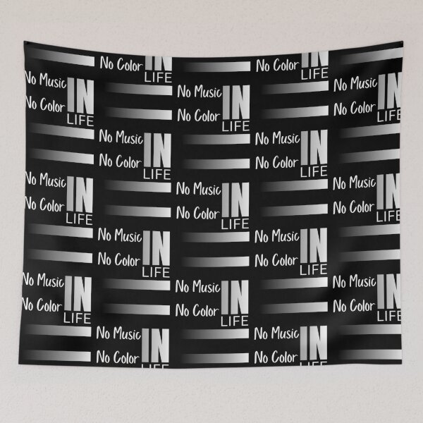Item preview, No Music no color designed and sold by Santy2023.