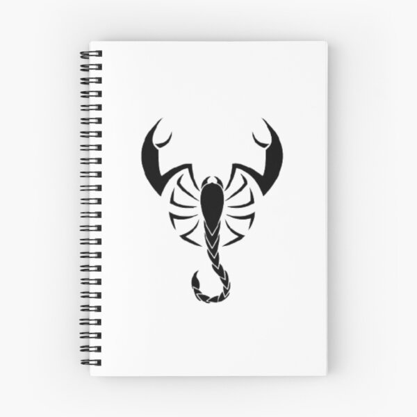Artikelvorschau, Dunkles Skorpion-Symbol, minimalistisches gotisches Design entworfen und verkauft von DarkLine Studios.