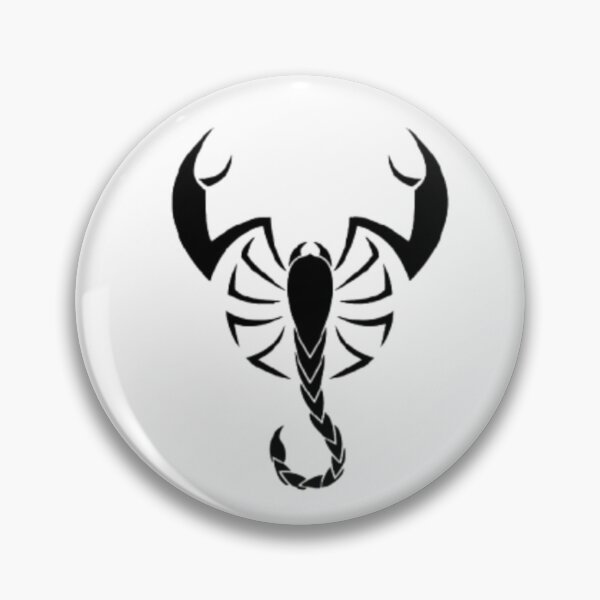 Artikelvorschau, Dunkles Skorpion-Symbol, minimalistisches gotisches Design entworfen und verkauft von DarkLine Studios.