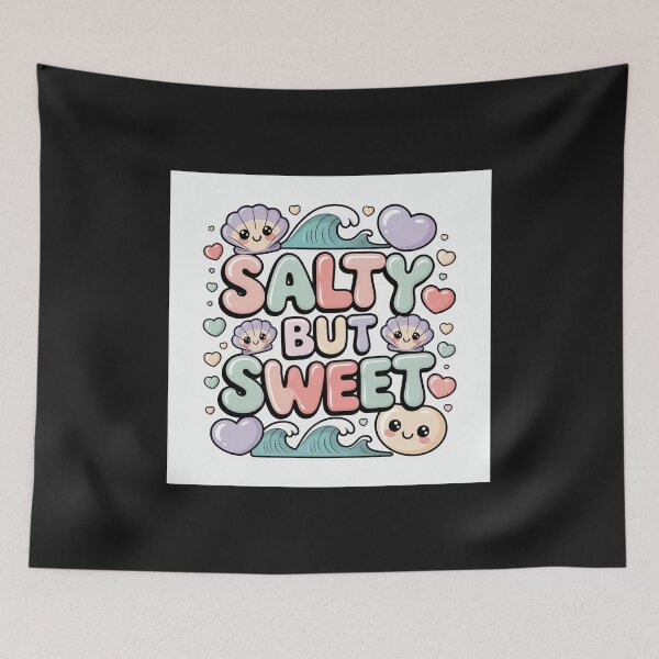 Item preview, Salty But Sweet | Cute Kawaii Sea Vibes  designed and sold by Shiwwa.