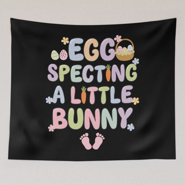 Item preview, Egg Specting A Little Bunny Easter Pregnancy Announcement designed and sold by JonathalIngham.