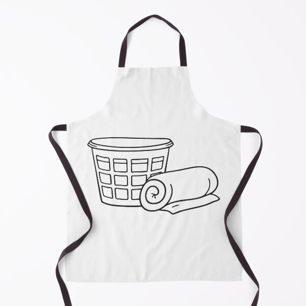 Item preview, A towel rolled up near a emptyy basket of laundry designed and sold by rasagamastore.