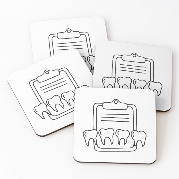 Item preview, Teeth beside an xray sheet on a clipboard designed and sold by rasagamastore.