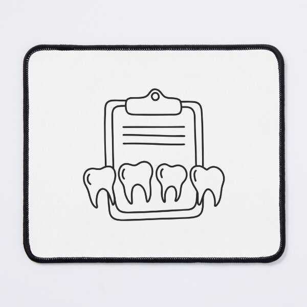 Item preview, Teeth beside an xray sheet on a clipboard designed and sold by rasagamastore.