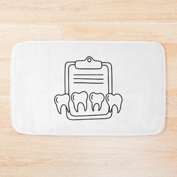 Item preview, Teeth beside an xray sheet on a clipboard designed and sold by rasagamastore.
