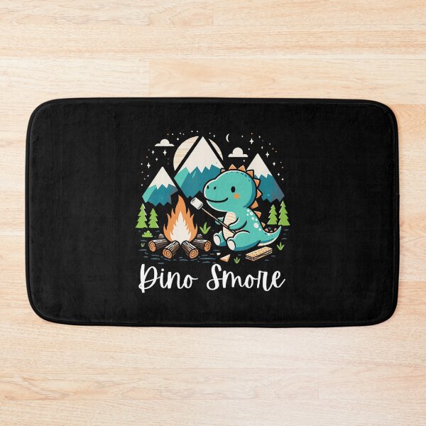 Item preview, Dino Smore Funny Camping Dinosaur Camper Campfire designed and sold by RylynKaub86.