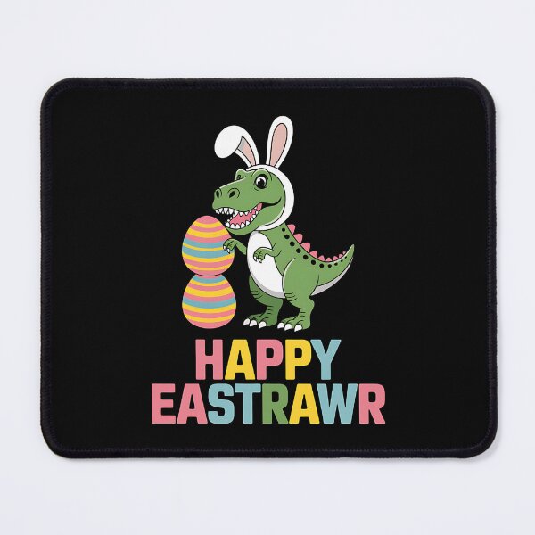 Item preview, Happy Eastrawr Trex Easter Bunny Egg Funny Dinosaur Kids designed and sold by JonathalIngham.