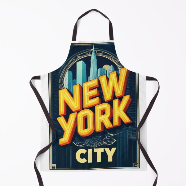 Item preview, Retro New York Skyline – Bold City Typography designed and sold by denip.