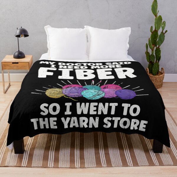 Item preview, My Doctor Said I Need More Fiber Knitting Lover Funny Saying designed and sold by knjisapueyesq.
