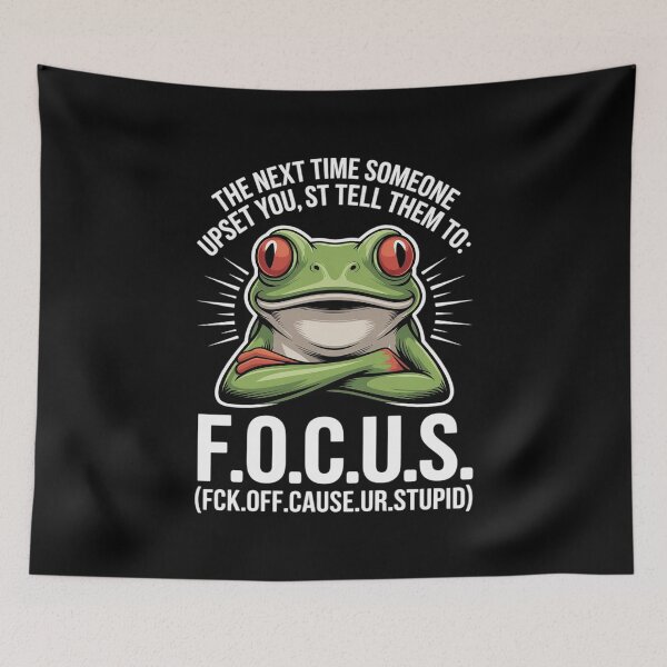 Item preview, The Next Time Someone Upsets You Just Tell Them to Focus designed and sold by Libbysharts.