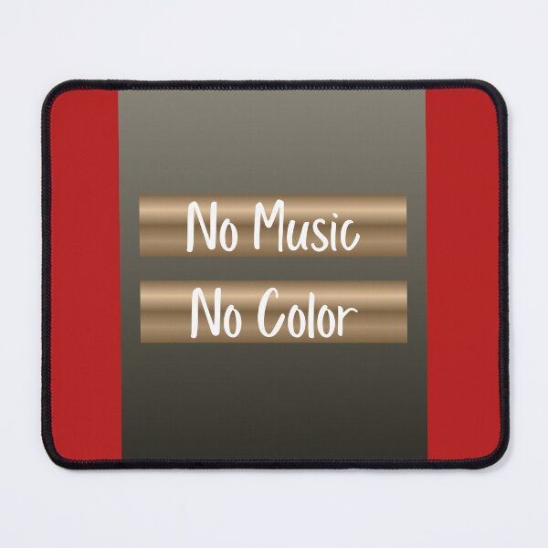Item preview, No music no color designed and sold by Santy2023.