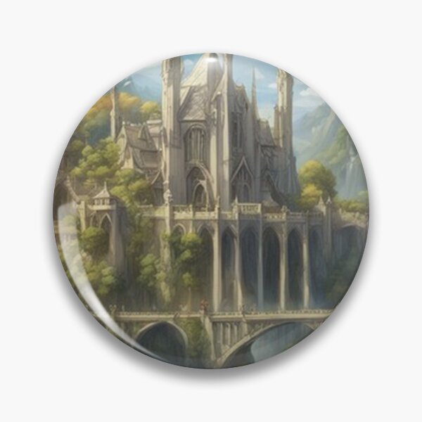 Item preview, Poster Rivendell - The Lord Of The Rings Painting designed and sold by pameLlapOllis.