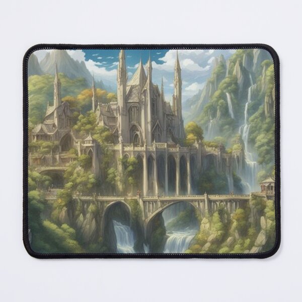 Item preview, Poster Rivendell - The Lord Of The Rings Painting designed and sold by pameLlapOllis.