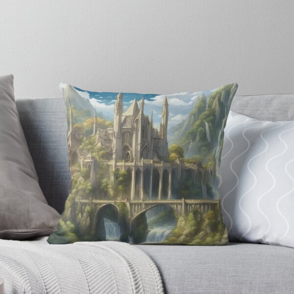 Item preview, Poster Rivendell - The Lord Of The Rings Painting designed and sold by pameLlapOllis.