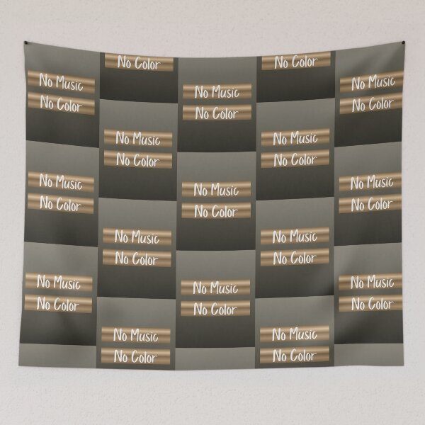 Item preview, No music no color designed and sold by Santy2023.