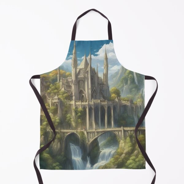 Item preview, Poster Rivendell - The Lord Of The Rings Painting designed and sold by pameLlapOllis.
