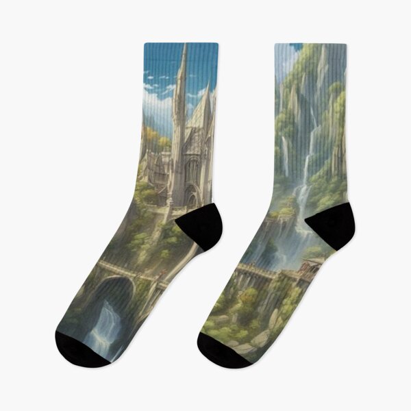 Item preview, Poster Rivendell - The Lord Of The Rings Painting designed and sold by pameLlapOllis.