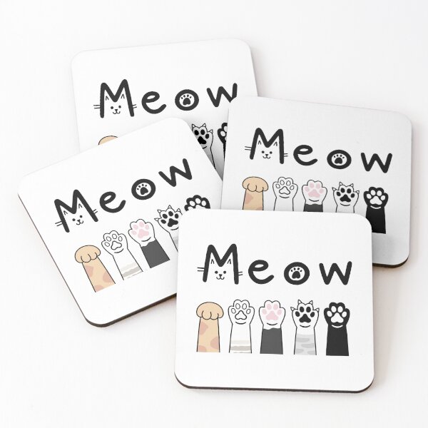 Item preview, Cat Paws Friendship Love designed and sold by IN Tales.