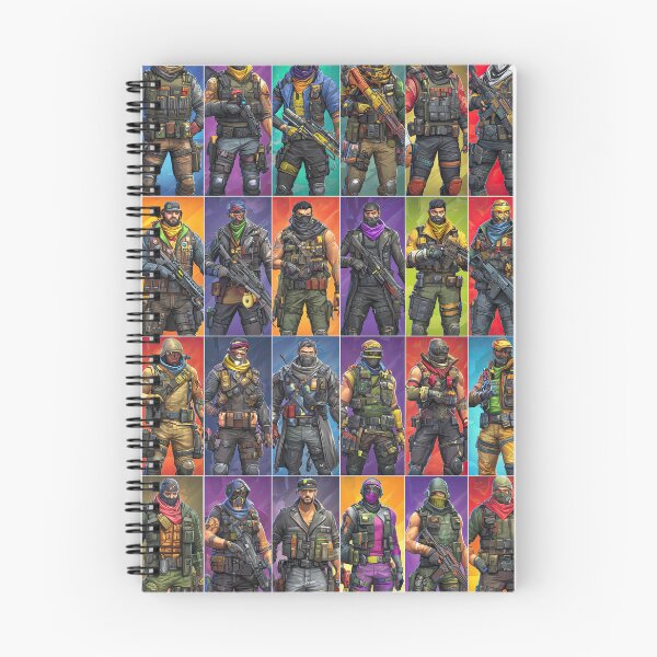 Item preview, Neon Cyberpunk Soldier Grid With Purple And Blue designed and sold by Piotrek0001.