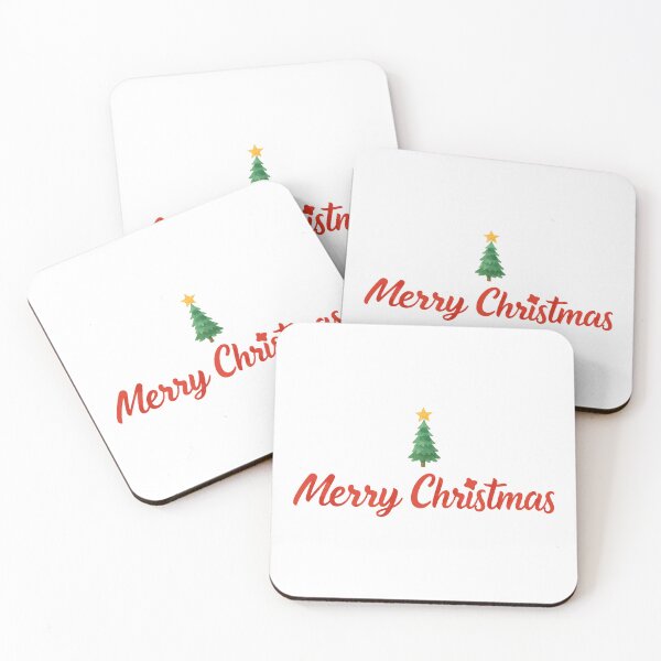 Item preview, Watercolor Christmas Tree - Classic Merry Christmas Greeting designed and sold by DavidTeeStudio.