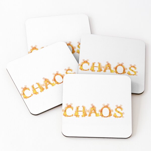 Item preview, Chaos - Glitch Effect Aesthetic Messy Handwritten Typography designed and sold by Dragon's Ascent.