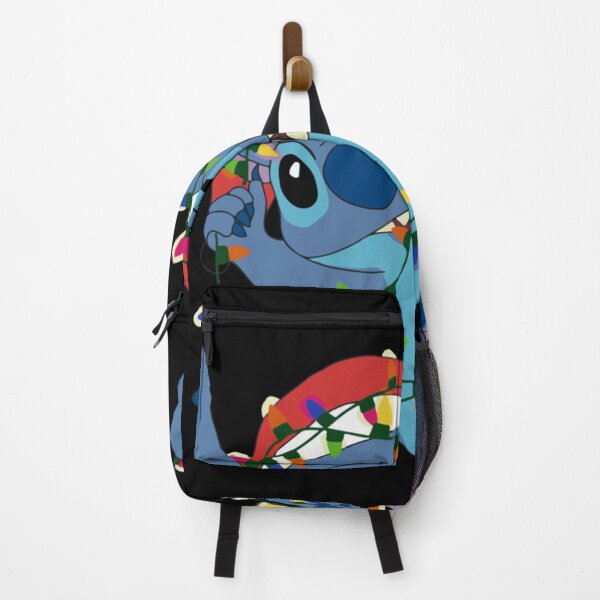 Item preview, Stitch with Christmas Lights Sticker designed and sold by ridingscali6.