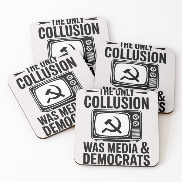 Item preview, The Only Collusion Political Satire Graphic designed and sold by Libbysharts.