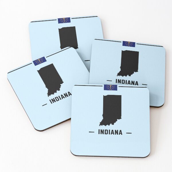 Item preview, Indiana State Pride - Classic Minimalist Silhouette designed and sold by mashmosh.