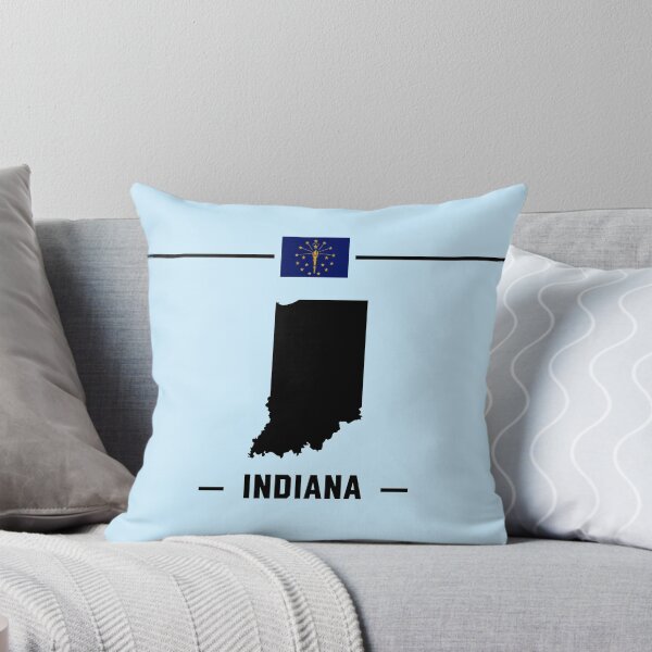 Item preview, Indiana State Pride - Classic Minimalist Silhouette designed and sold by mashmosh.