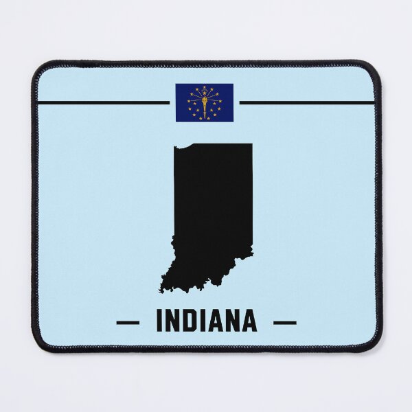 Item preview, Indiana State Pride - Classic Minimalist Silhouette designed and sold by mashmosh.