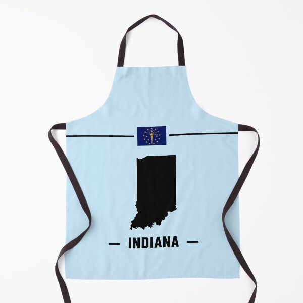 Item preview, Indiana State Pride - Classic Minimalist Silhouette designed and sold by mashmosh.