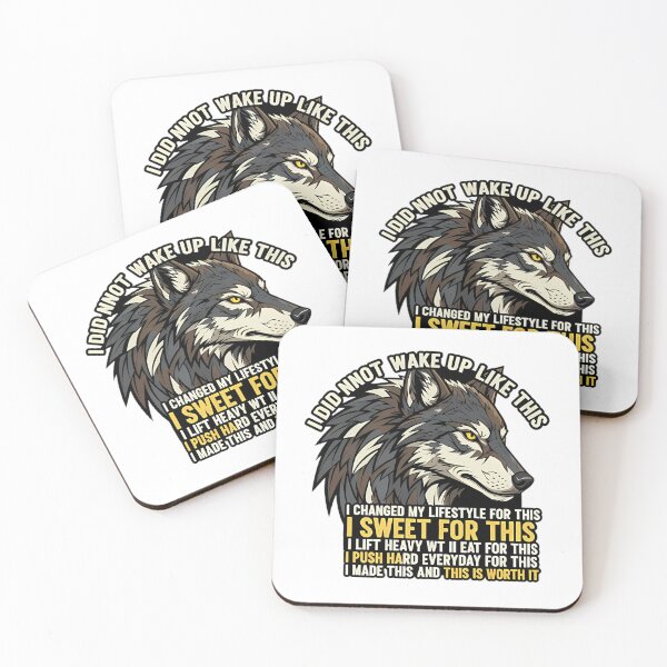 Item preview, Wolf I Changed My Lifestyle Motivation designed and sold by Wittre4512.