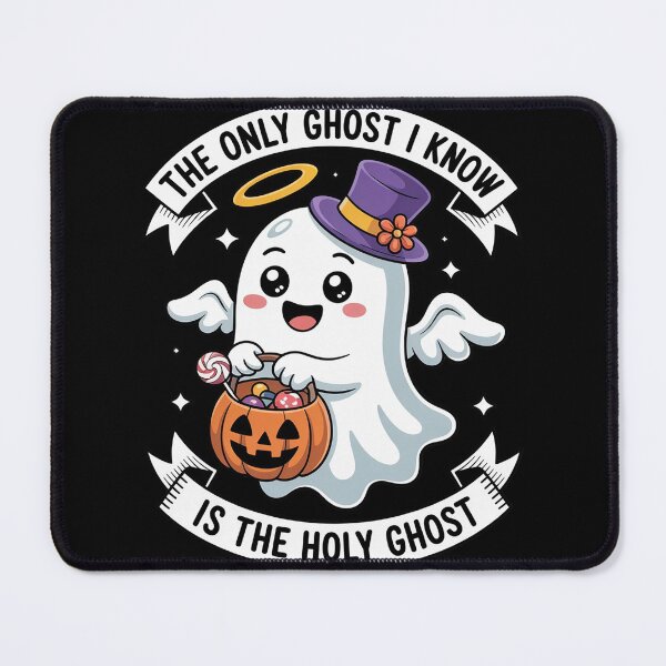 Item preview, The Only Ghost I Know is The Holy Ghost Halloween Boo designed and sold by Tatianamiobi.