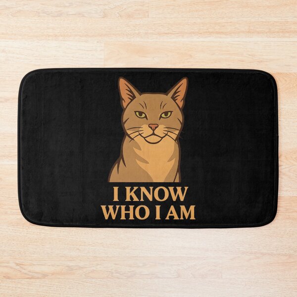 Item preview, Confident Brown Cat Attitude I KNOW WHO I AM designed and sold by ZuToMi.