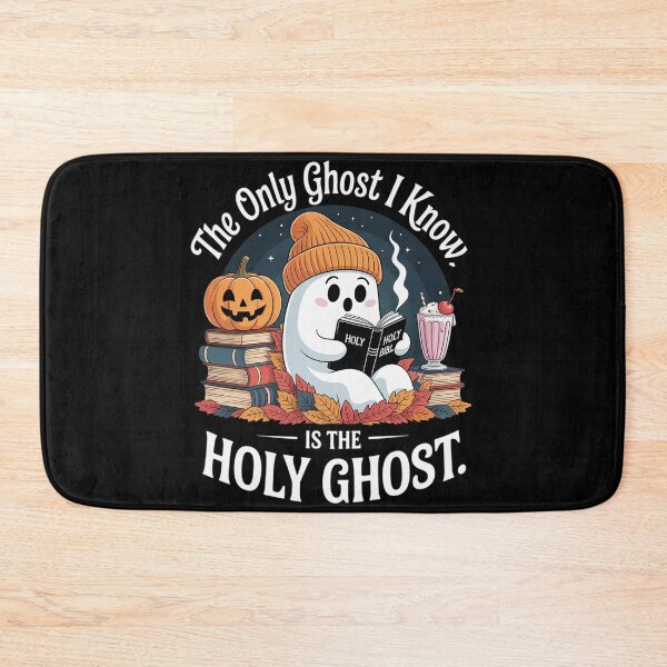 Item preview, The Only Ghost I Know is The Holy Ghost Halloween Book Lover designed and sold by Tatianamiobi.