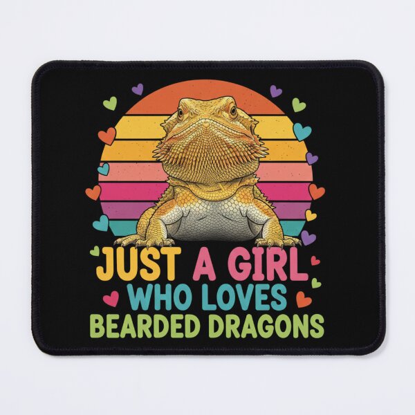 Item preview, Just a Girl Who Loves Bearded Dragons designed and sold by Alexis Art Collection.