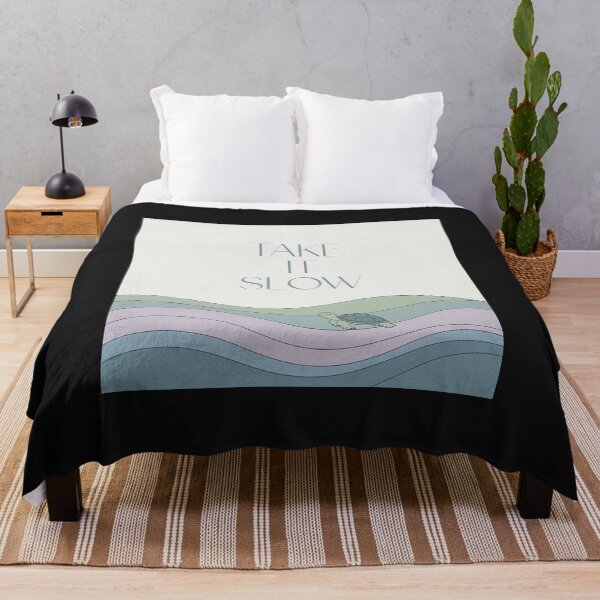 Item preview, Take It Slow | Cute Turtle Self Care Design designed and sold by Shiwwa.