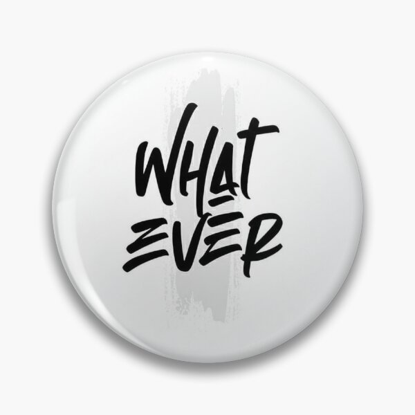Item preview, Minimalist Whatever quote designed and sold by WEAROK.