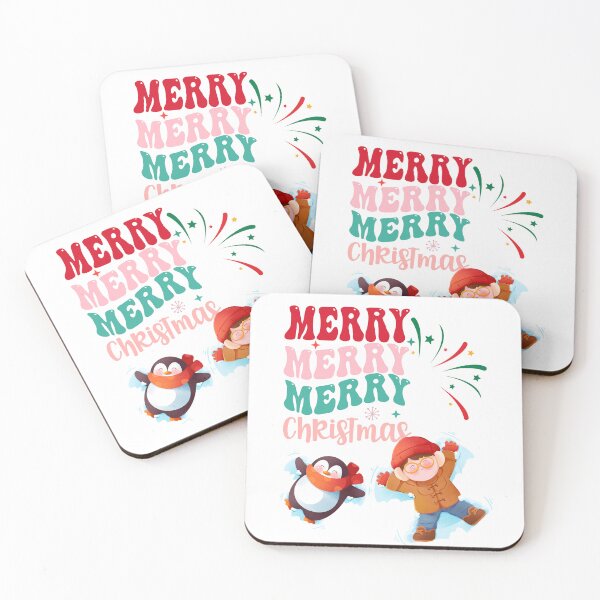 Item preview, Merry Christmas Penguin and Boy by IN Tales designed and sold by IN Tales.