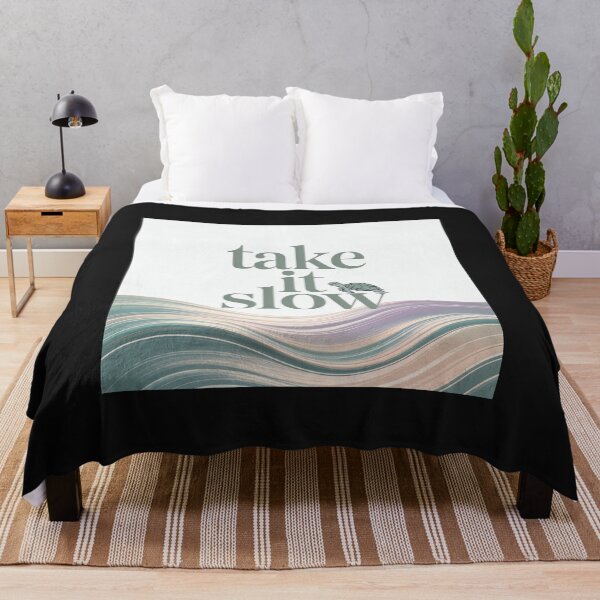 Item preview, Take It Slow | Cute Turtle Self Care Design designed and sold by Shiwwa.
