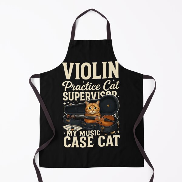 Item preview, Cat In Violin Case | Music Practice Cat | Violinist Lifestyle Tee designed and sold by GeniePixel.